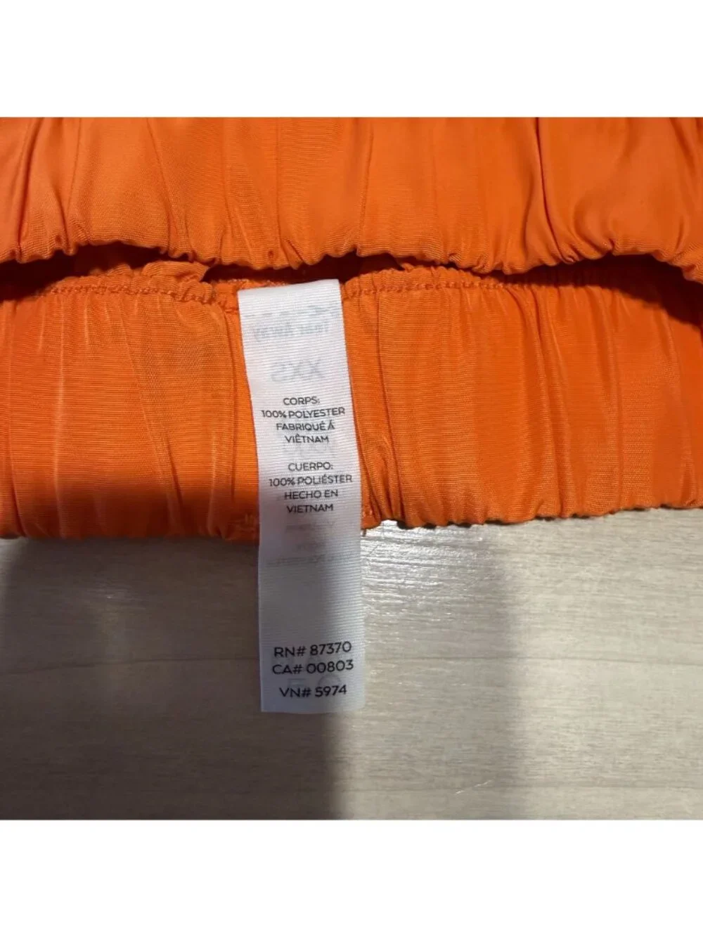 ALO Yoga Neon Orange It Girl Cargo Pants Women's Size XX-Small XXS